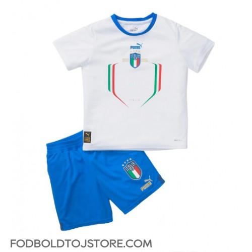 Italien Udebanesæt Børn 2022 Kortærmet (+ Korte bukser)